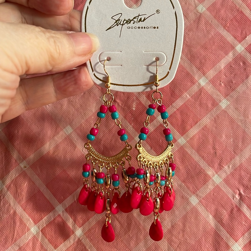 🎈SALE🎈🌸#79.CHANDELIER EARRINGS🌸